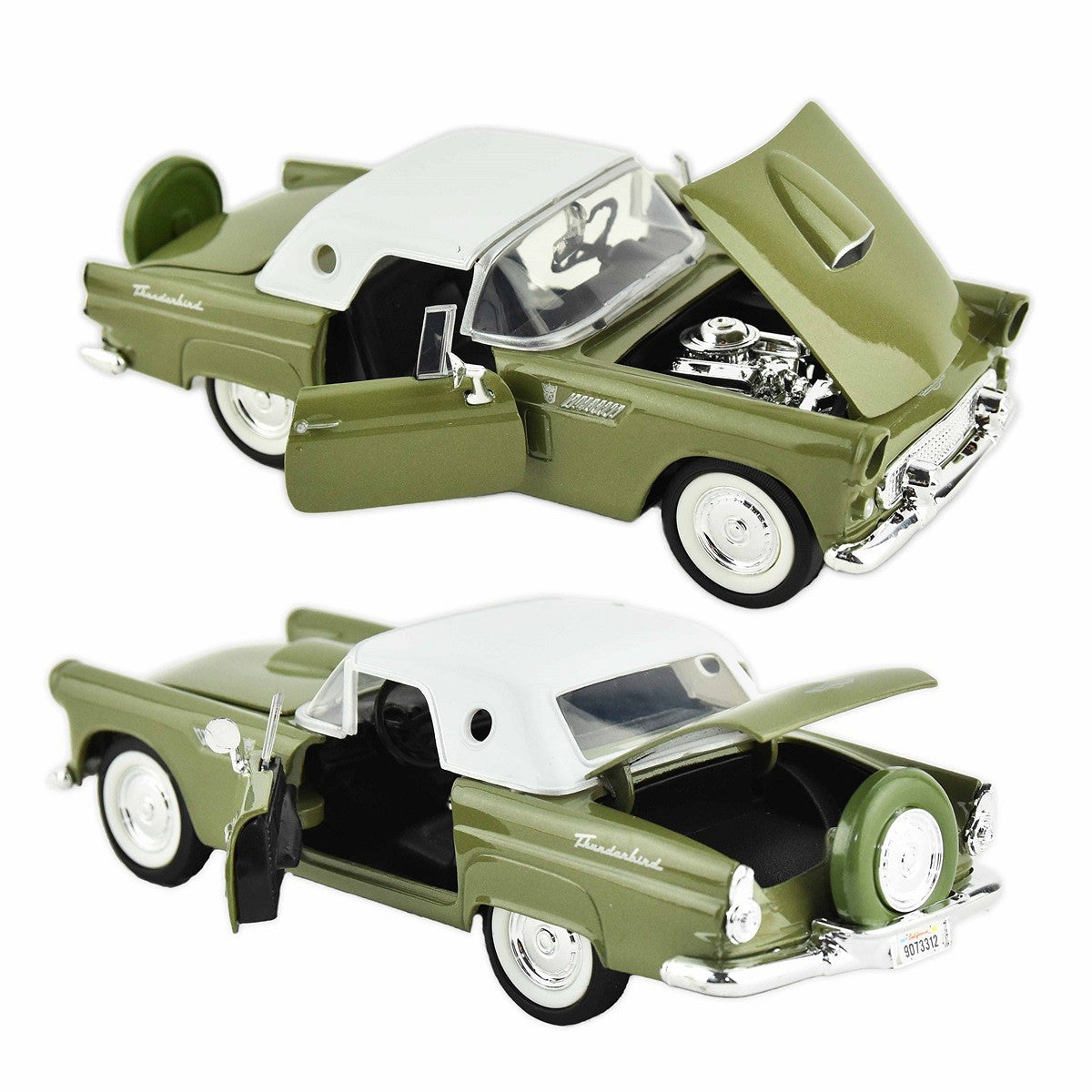 Timeless Legends 1956 Ford Thunderbird 1:24