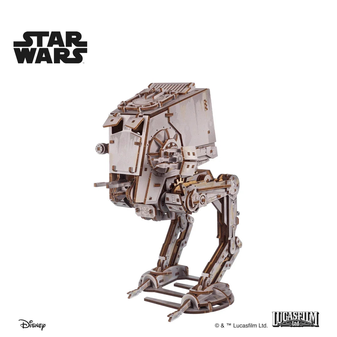 Ugears Star Wars AT-ST Walker™ Puinen Rakennussarja