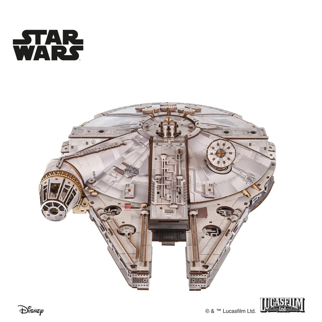 Ugears Star Wars Millennium Falcon™ Puinen Rakennussarja