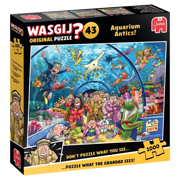 Wasgij Original Aquarium Antics! 1000 Palan Palapeli