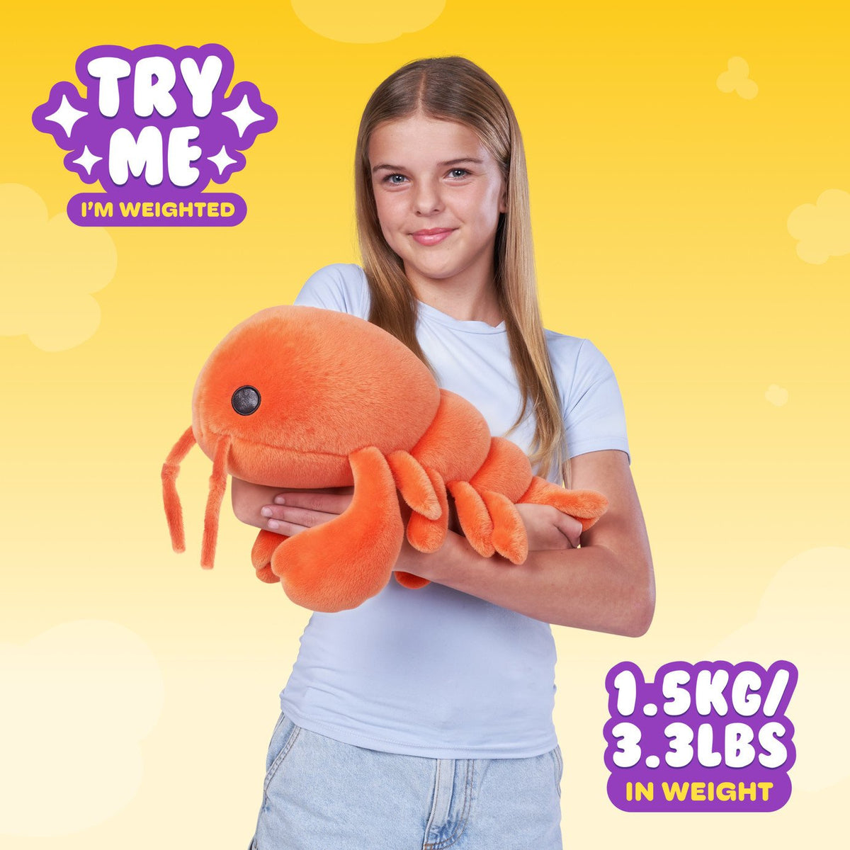 Zuru Hug-a- Lumps Painopehmolelu Hummeri 45cm