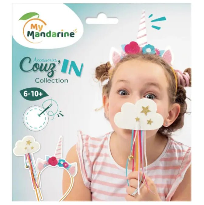 Little Couz´IN Naamiointisetti Yksisarvinen