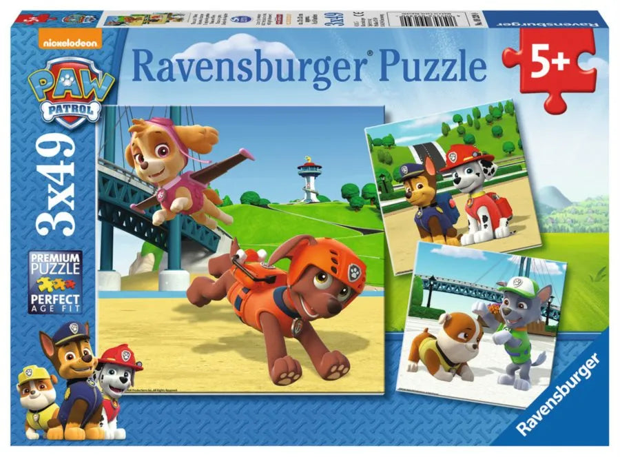 Ravensburger 3x49 Palan Palapeliä Ryhmä Hau