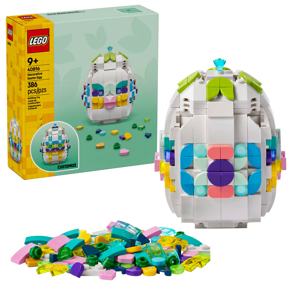 LEGO 40816 Koristeellinen Pääsiäismuna