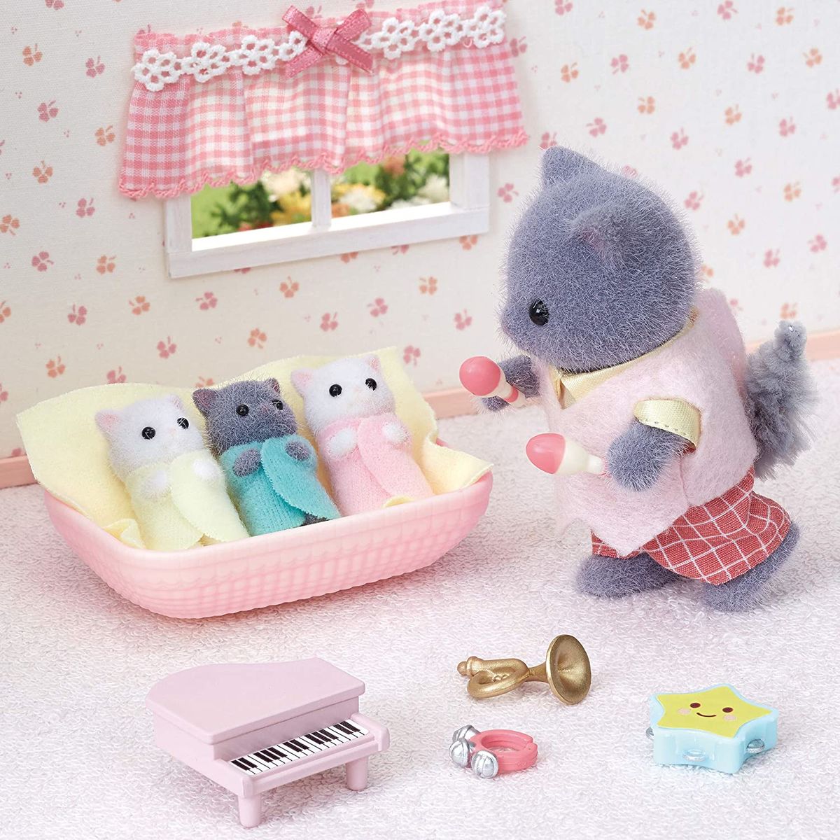 Sylvanian Families 5458 Persialaiskissa Kolmoset