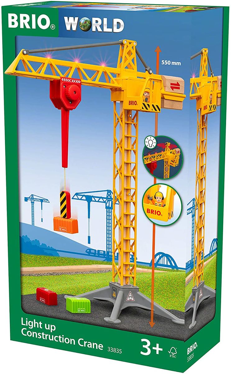Brio 33835 Suuri Rakennusnosturi
