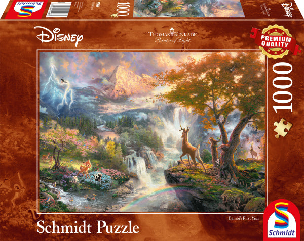 Schmidt 1000 Palan Palapeli Disney, Bambi