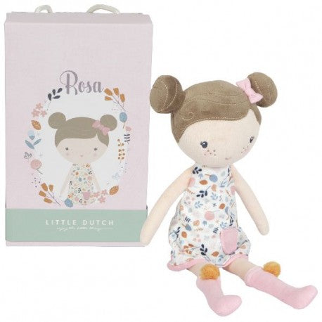 Little Dutch Pehmeä tyttönukke Rosa 35cm