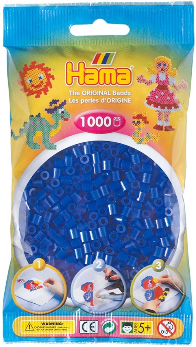 Hama Helmet Midi 1000 kpl Sininen Neon
