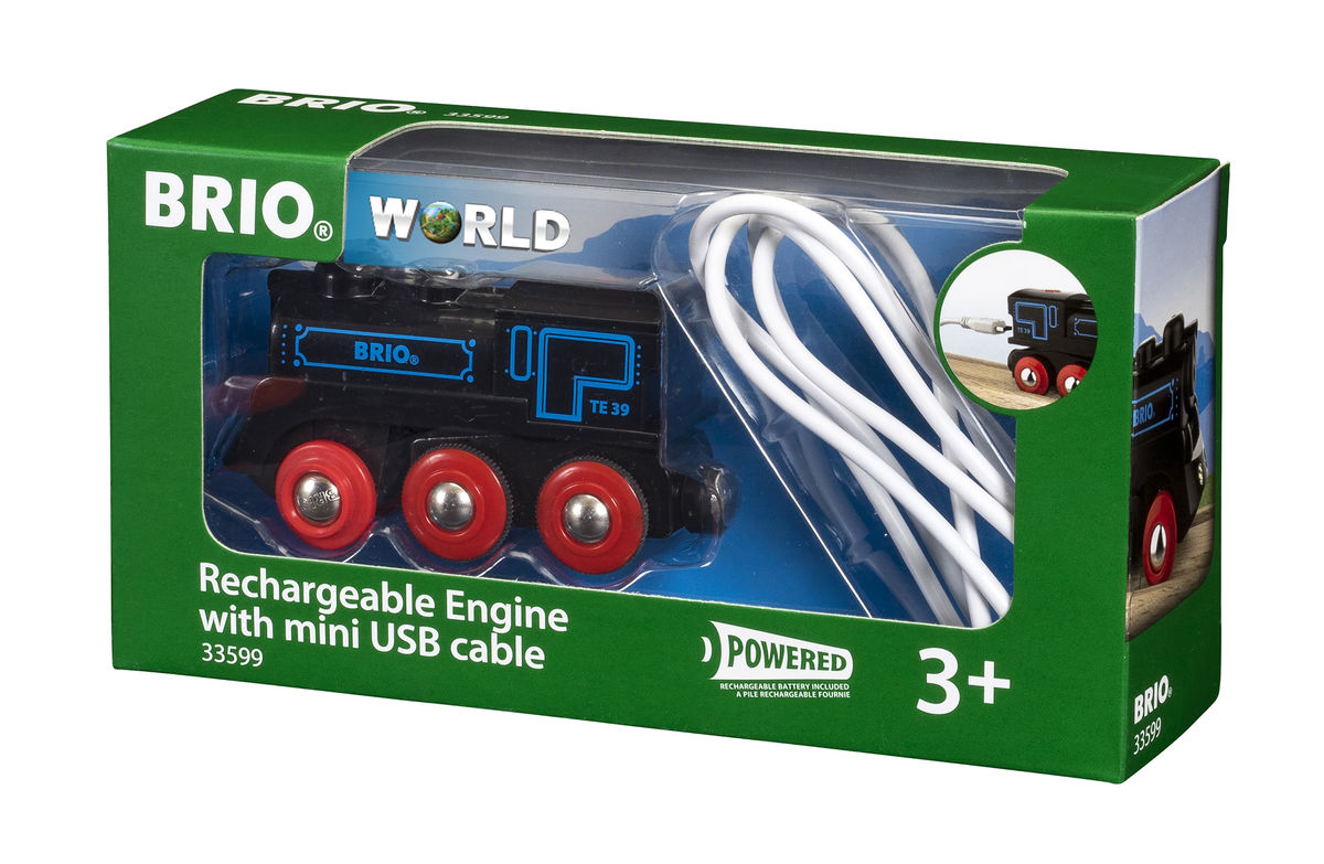Brio Ladattava Veturi USB Liitännällä
