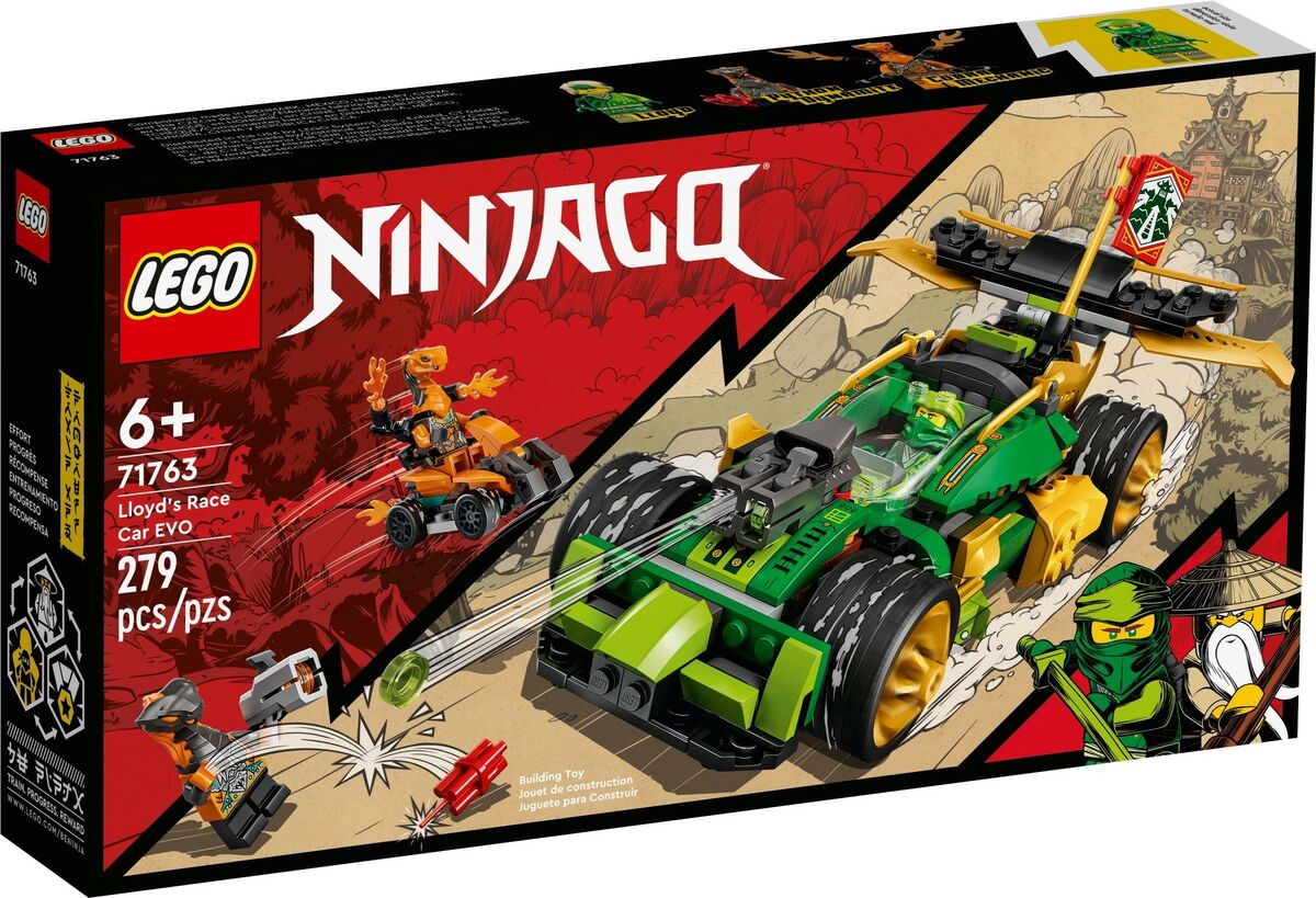 LEGO Ninjago 71763 Evoluutio: Lloydin Kilpa-auto