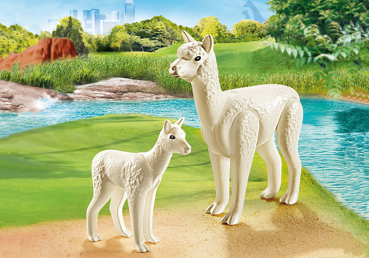 Playmobil 70350 Alpakka ja Vauva
