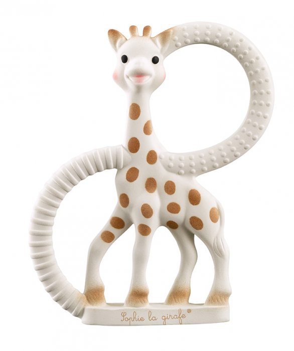 Sophie La Girafe So pure Very Soft pehmeä pururengas