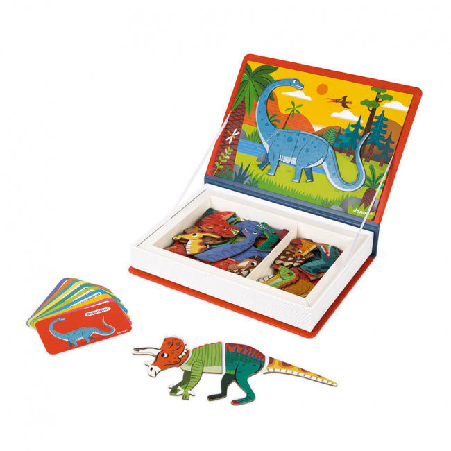 Janod Magneettikirja Dinosaurukset