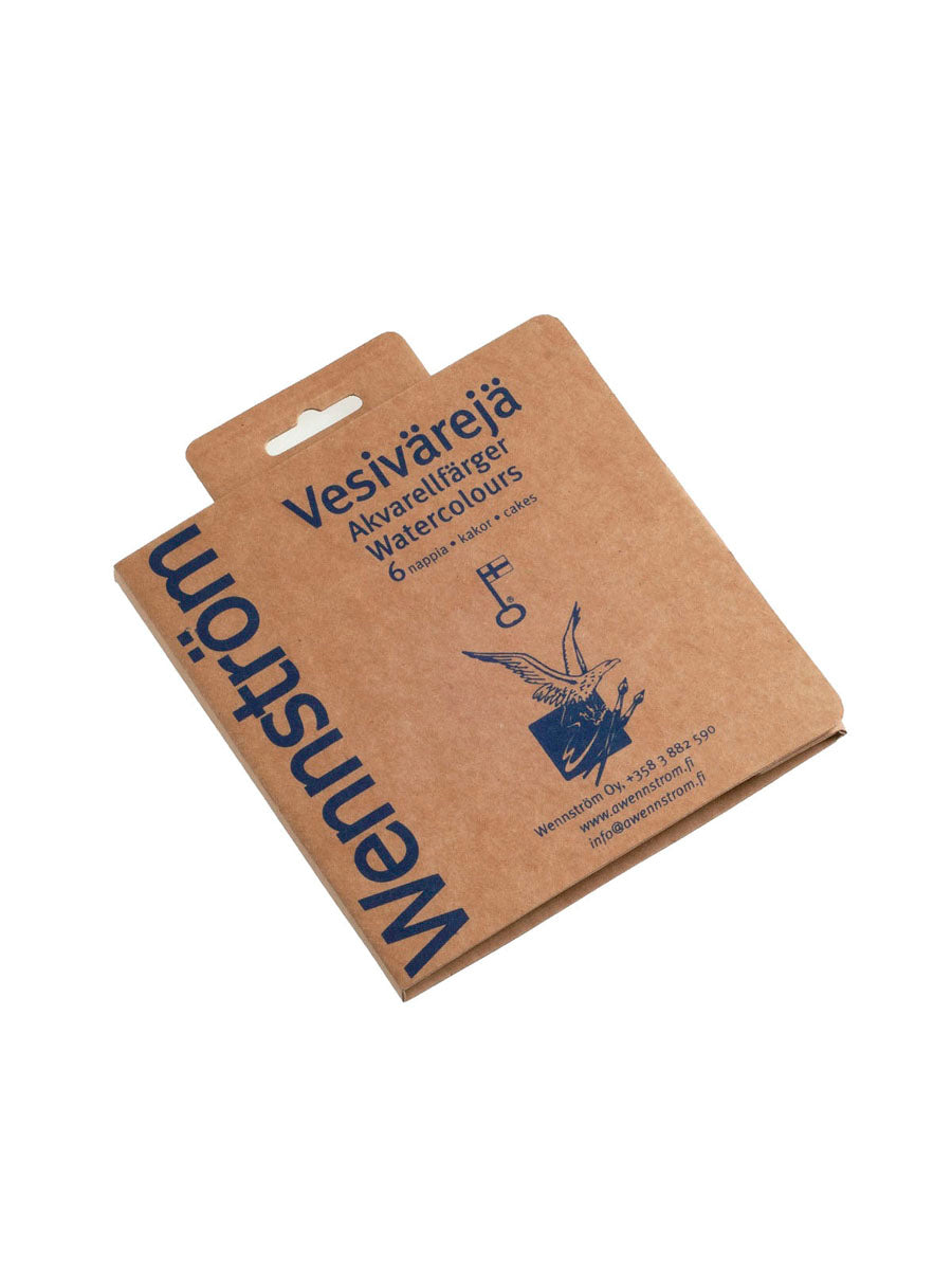 Kotimaiset Vesivärit 6 Nappia