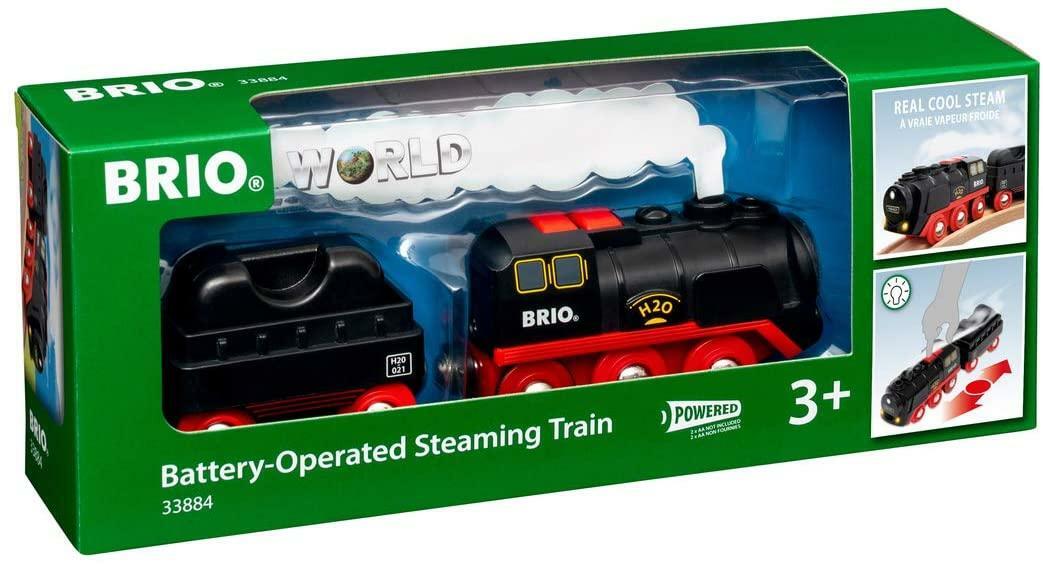 33884 Brio Paristokäyttöinen Höyryävä Höyryjuna