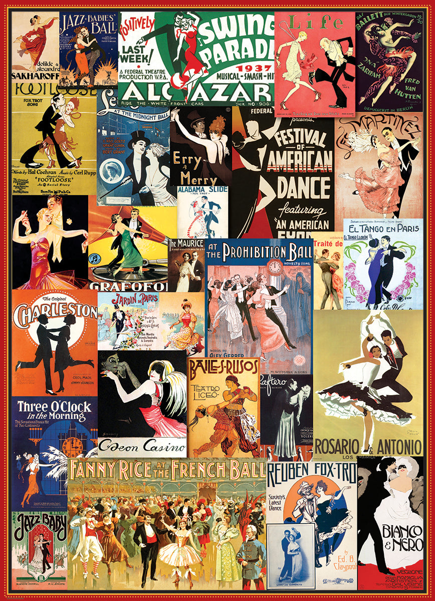 Eurographics 1000 Palan Palapeli Ballroom Dancing