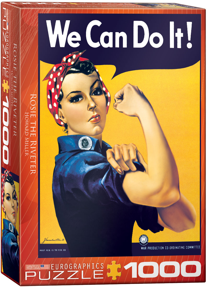 Eurographics Puzzle 1000 Palan Palapeli Rosie The Riveter