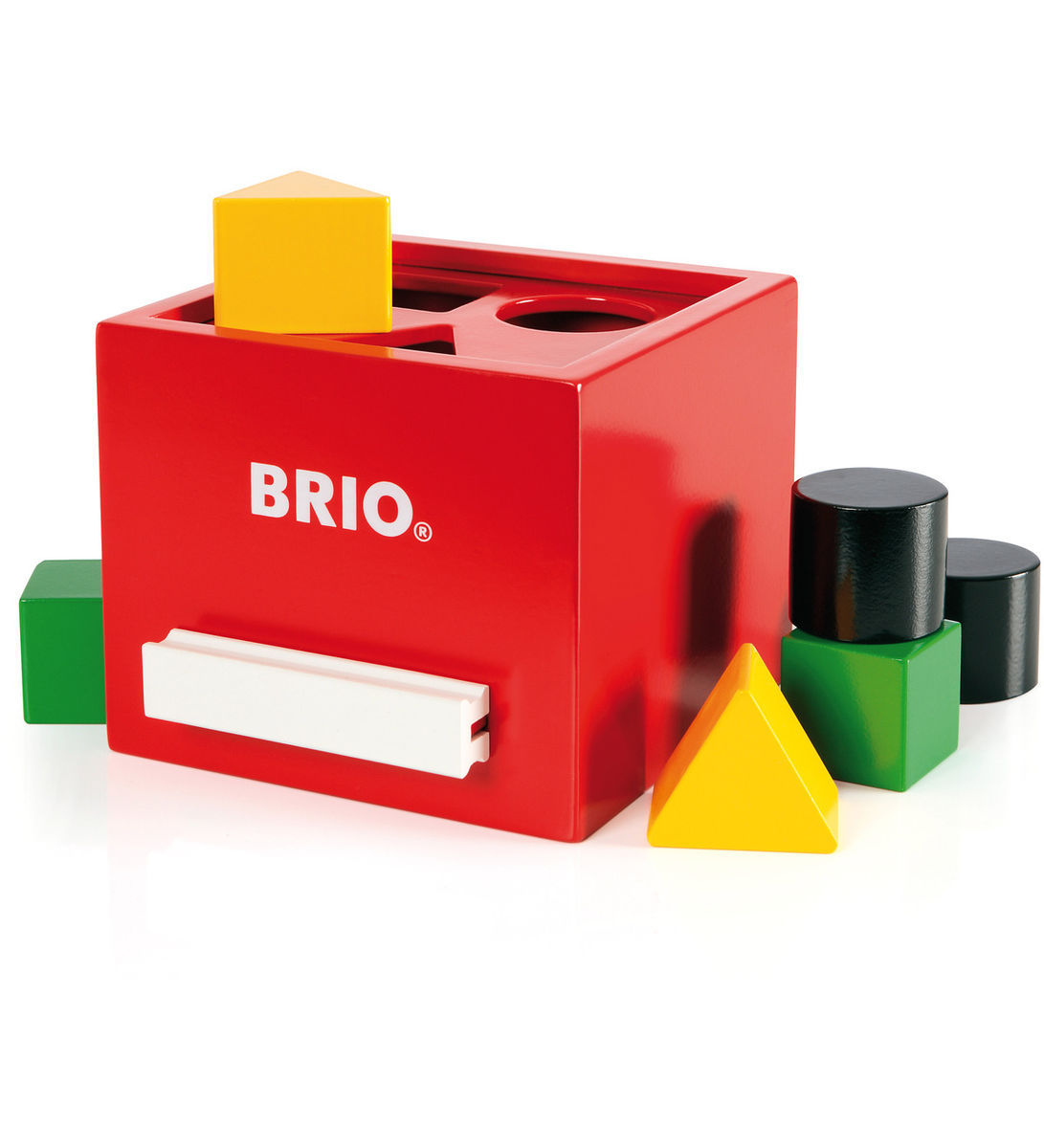 Brio 30148 Palikkalaatikko Sorting Box Punainen