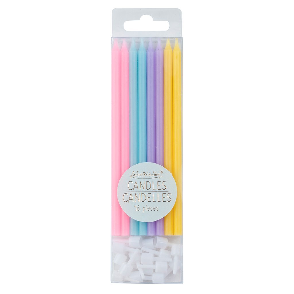 Great Pretenders Kakkukynttilät Rainbow 16kpl