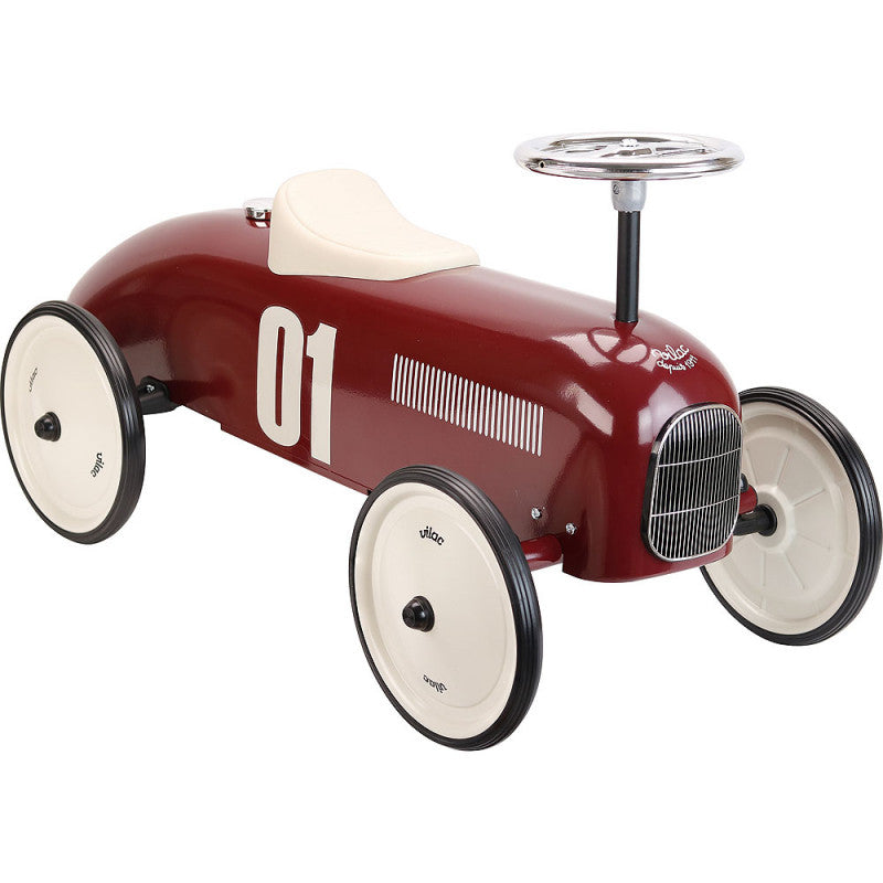 Vilac Metallinen Potkuauto Burgundy