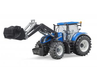 Bruder 3121 New Holland traktori+etukuormaaja