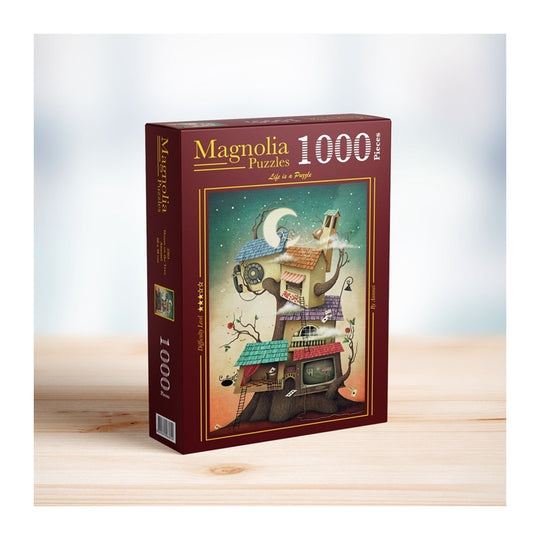 Magnolia Puzzles 1000 Palan Palapeli House on the Tree