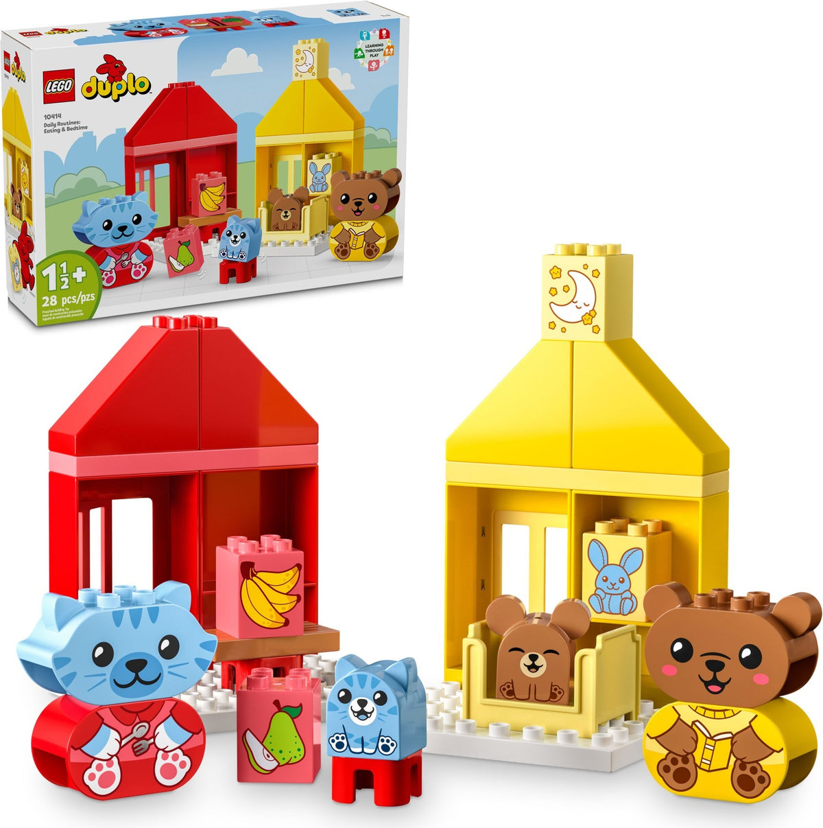 LEGO Duplo 10414 Päivätoimet: Ruokailu ja Nukkumaanmeno
