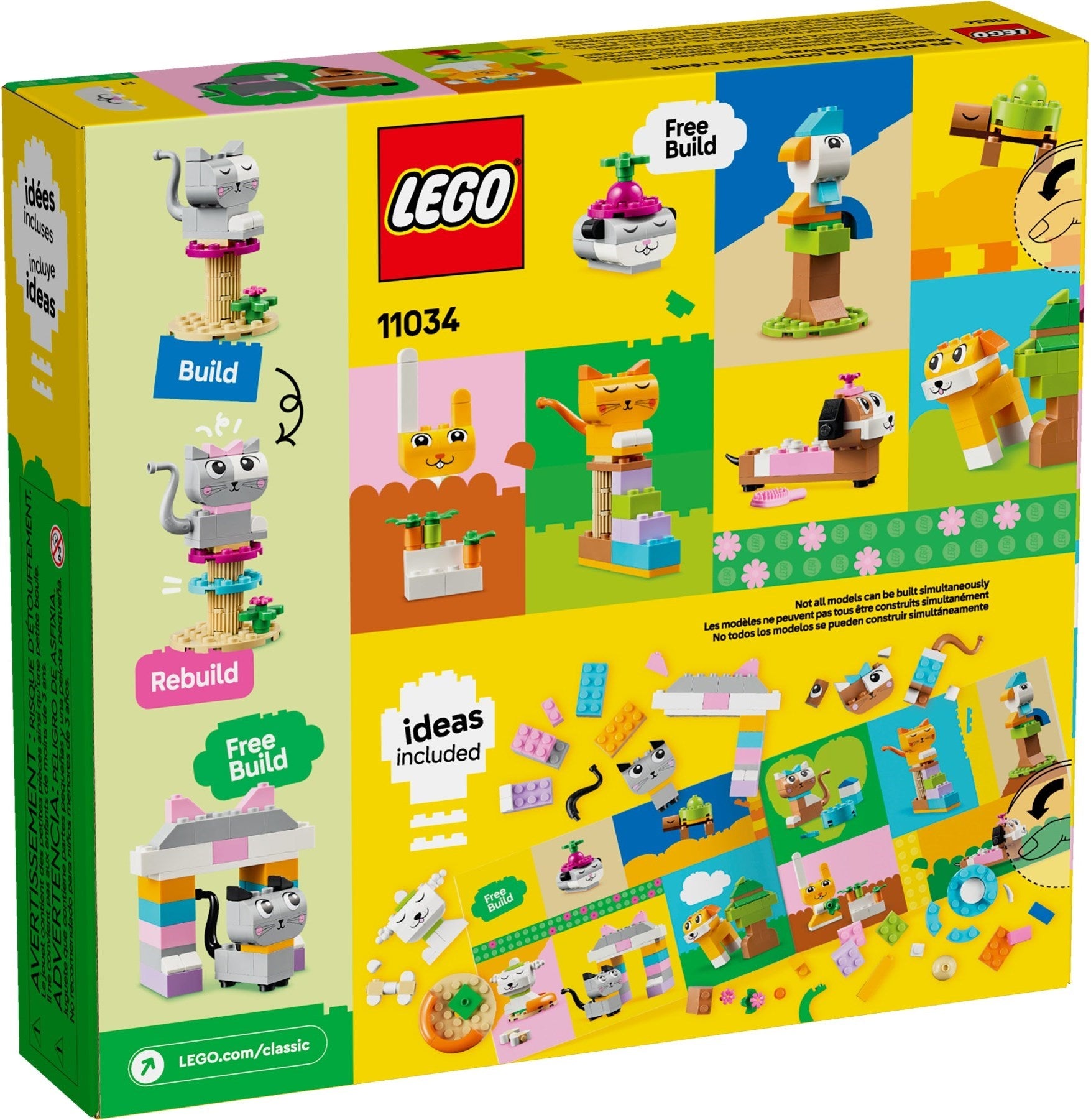LEGO Classic 11034 Luovat Lemmikit