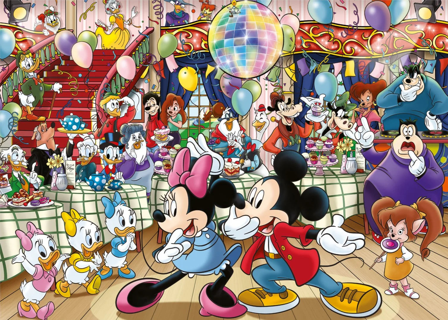 Wasgij Original Mickey's Party 1000 Palan Palapeli