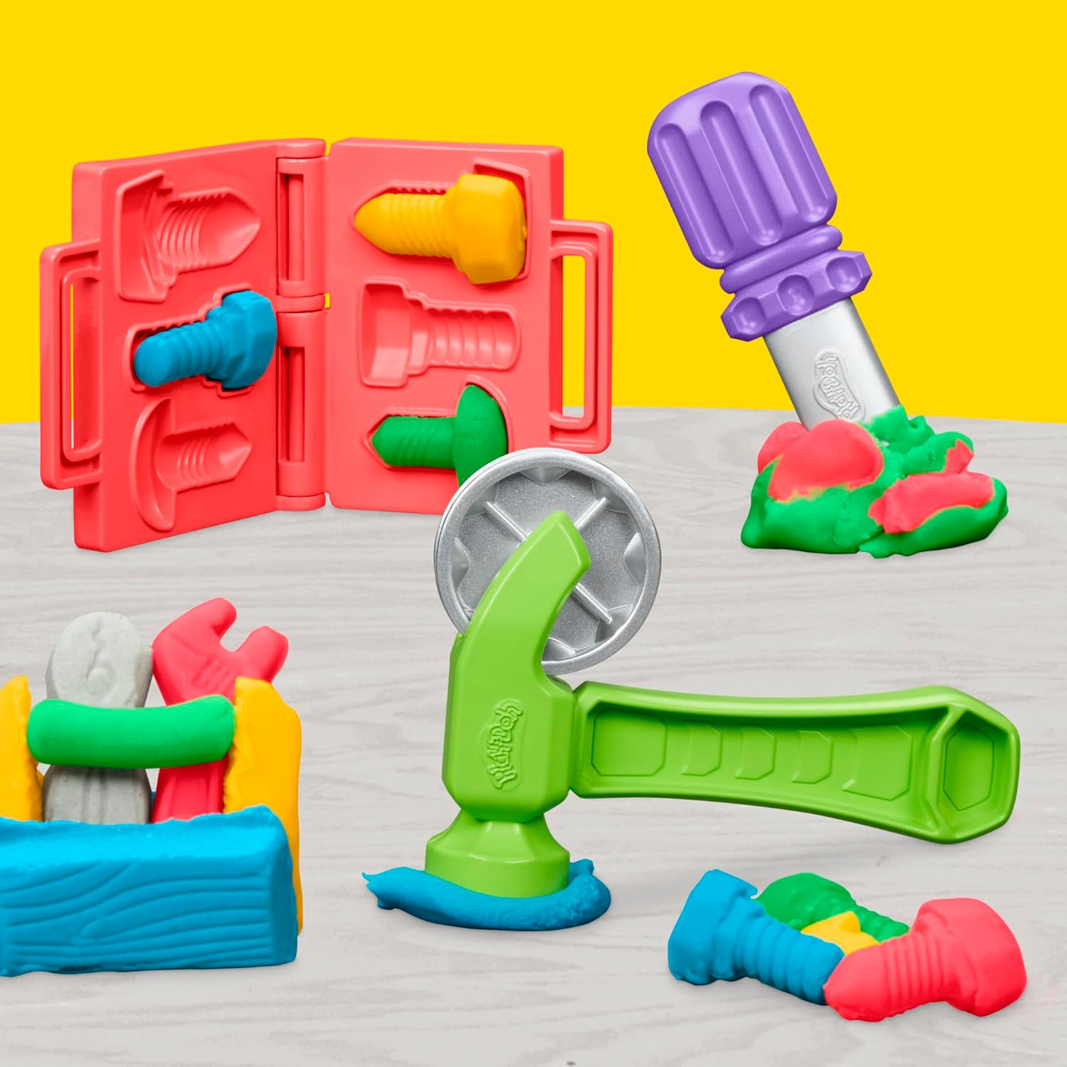 Play Doh Muovailuvaha Työkalupenkki Leikkisetti