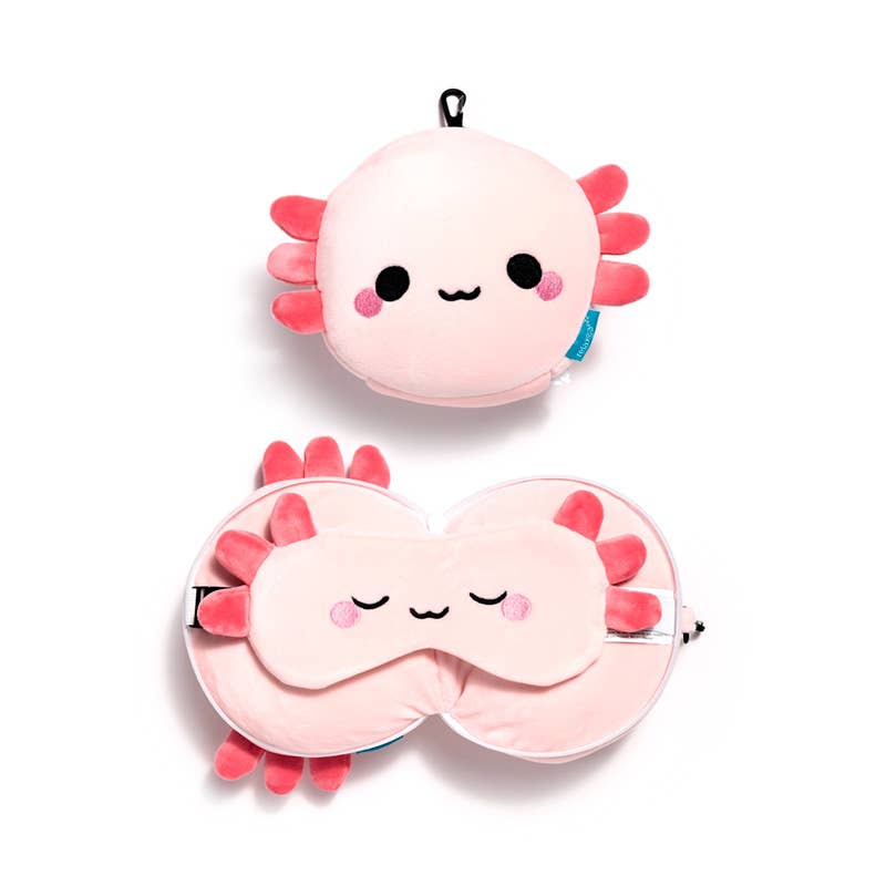 Relaxeazzz Adoramals Maddie the Axolotl Matkustustyyny/Silmikko