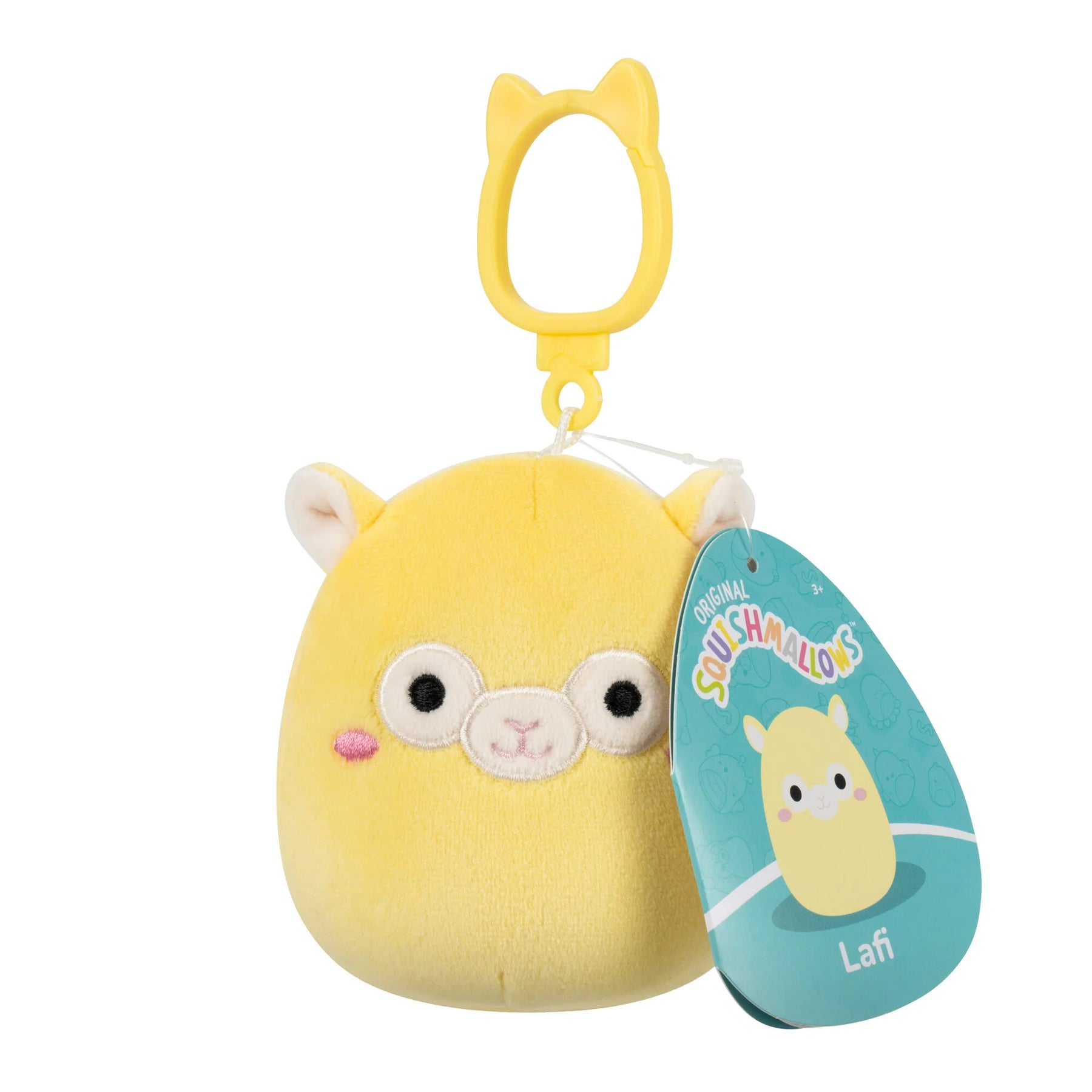 Squishmallows Clip on 9cm Lafi Reppumaskotti