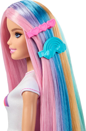 Barbie Rainbow Sparkle Hair Nukke