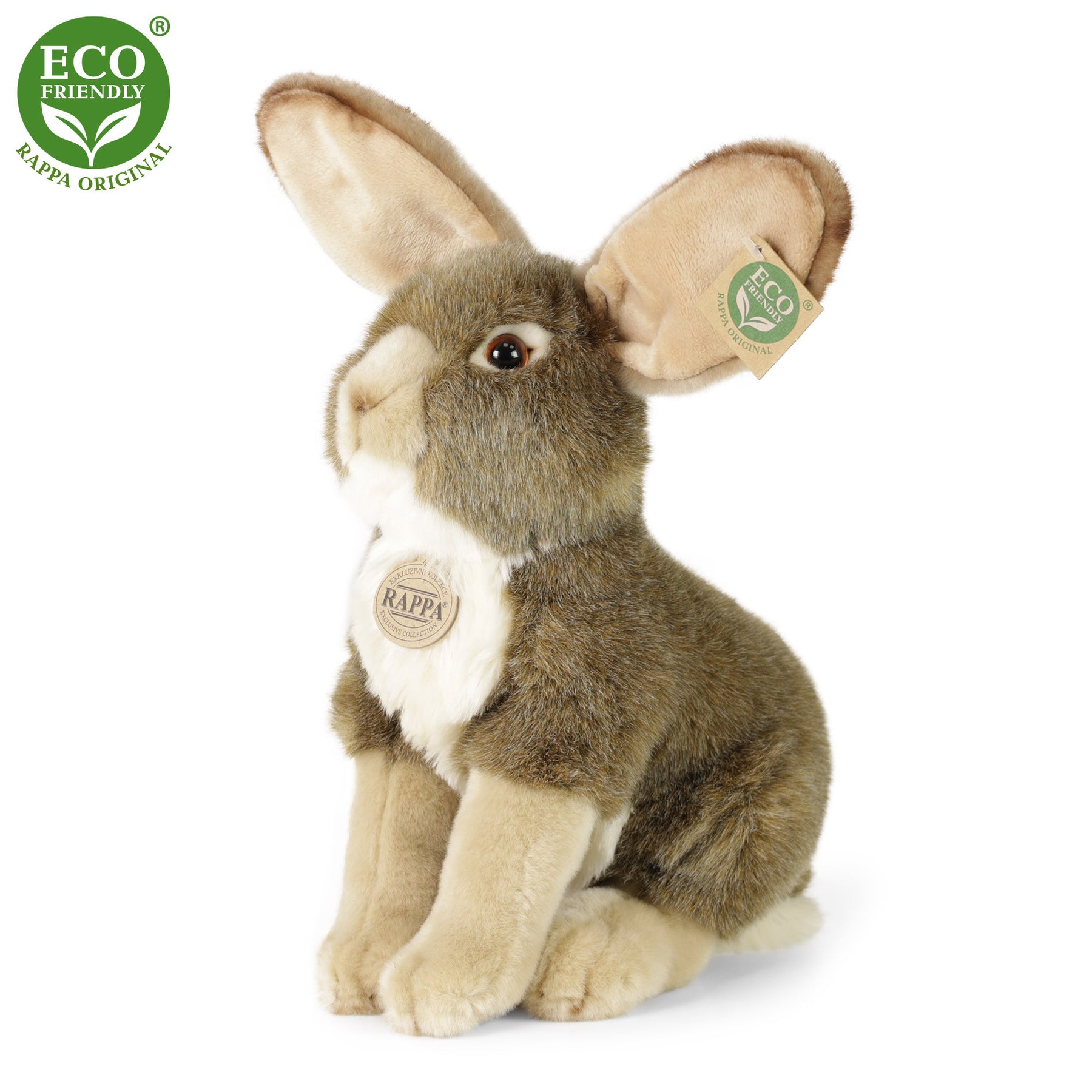 Rappa Eco Friendly Rusakko Istuva Pehmolelu 30cm