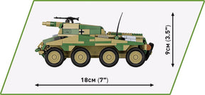 Cobi 2288 Sd.Kfz. 234/3 Stummel Koottava Panssarivaunu