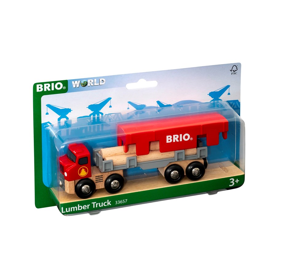 33657 Brio Puujunarata Puutavara-auto