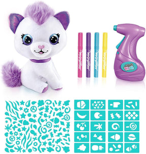 Airbrush Plush Kissa Värjättävä Pehmolelu
