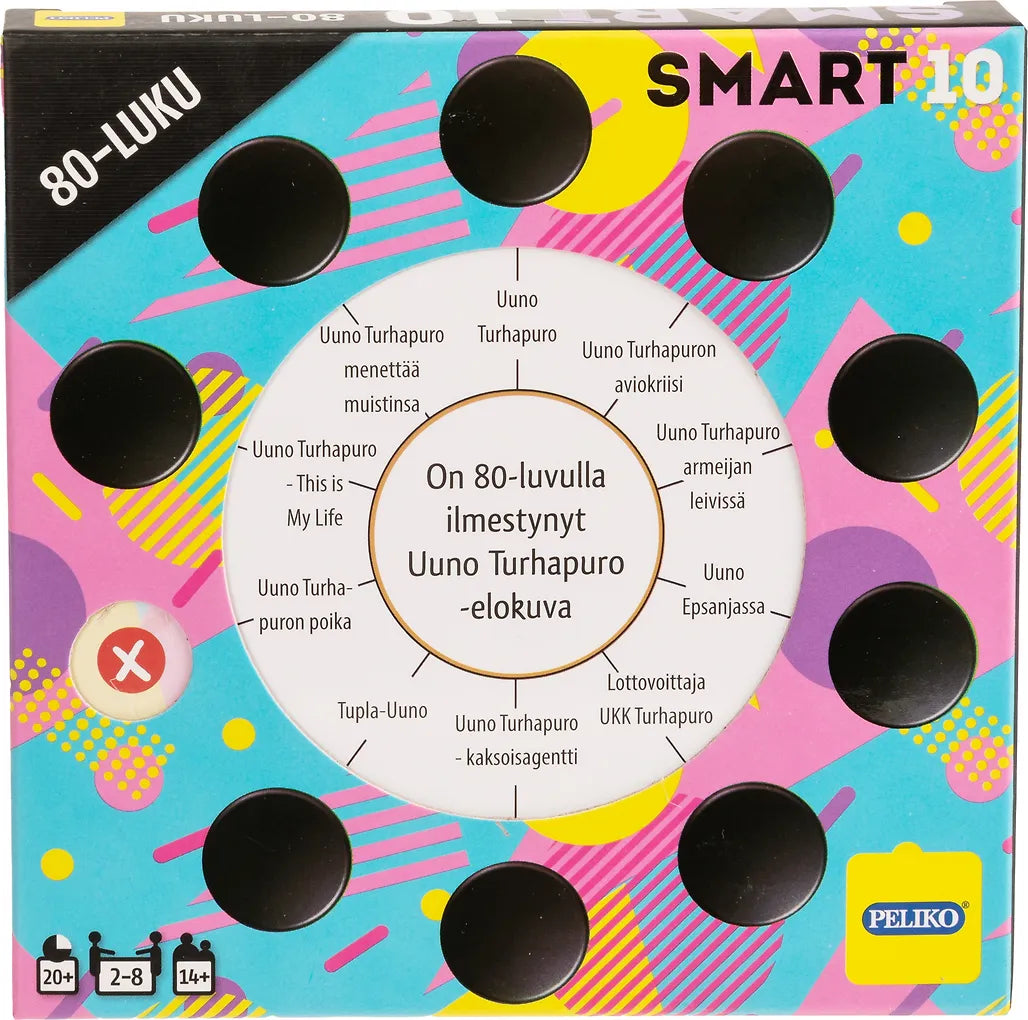 Smart10 Lisäkysymykset 80-Luku
