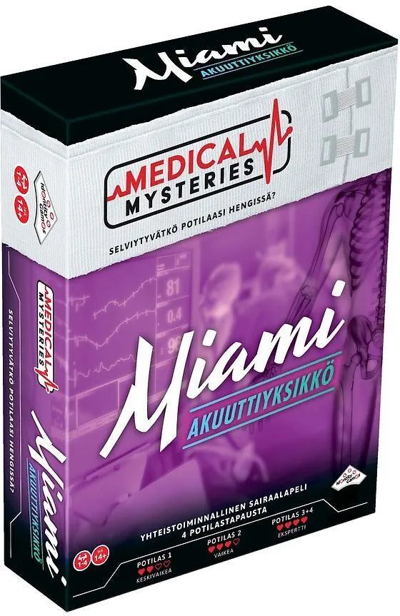Medical Mysteries Miami Akuuttiyksikkö Sairaalapeli