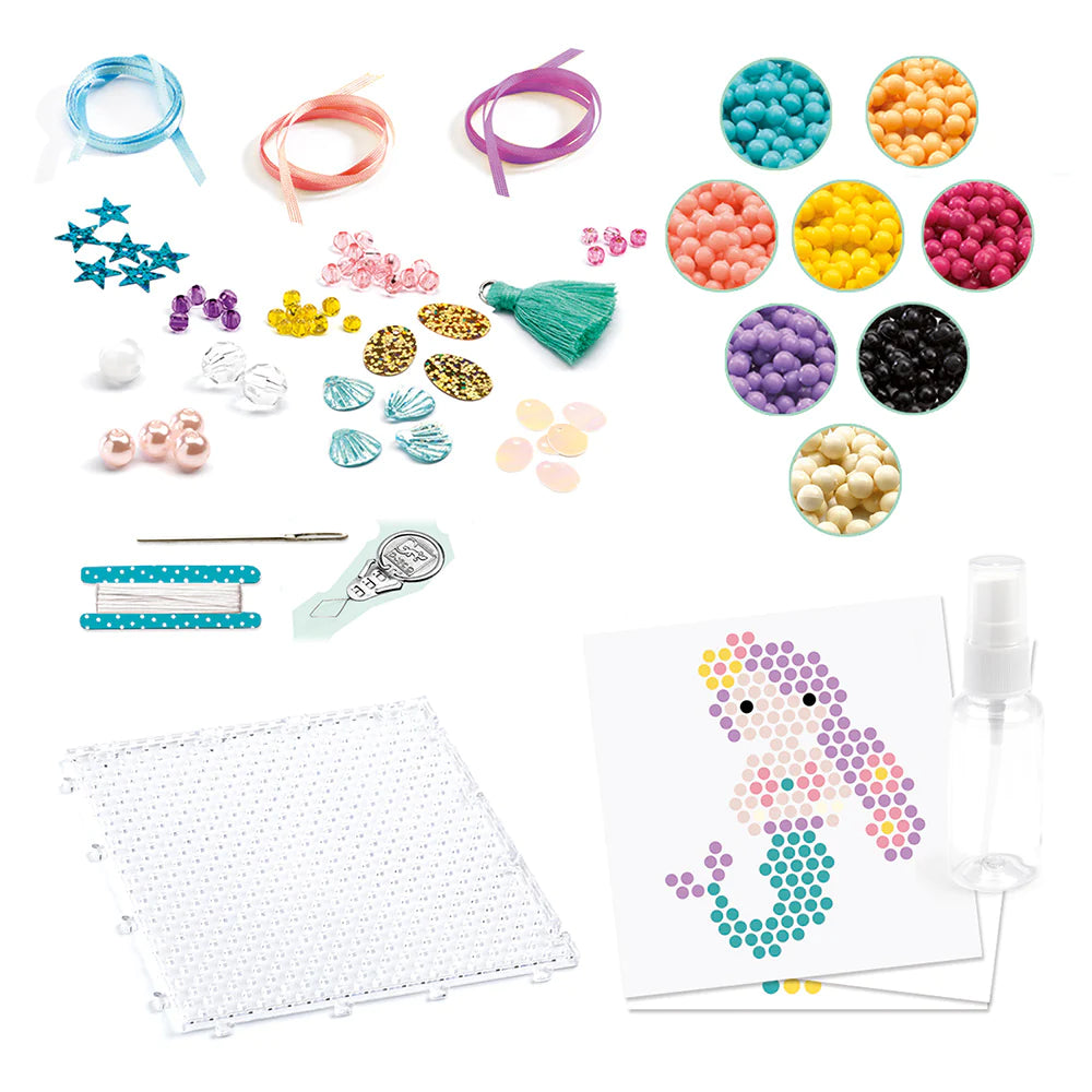 Djeco Artistic Aqua Sea Charm Helmiaskartelu
