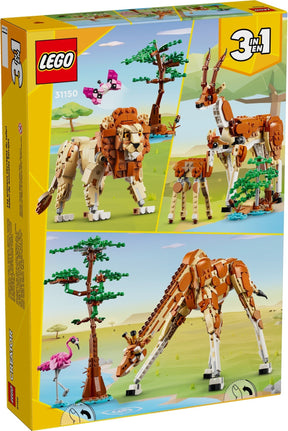 LEGO Creator 31150 Safarin Villieläimet