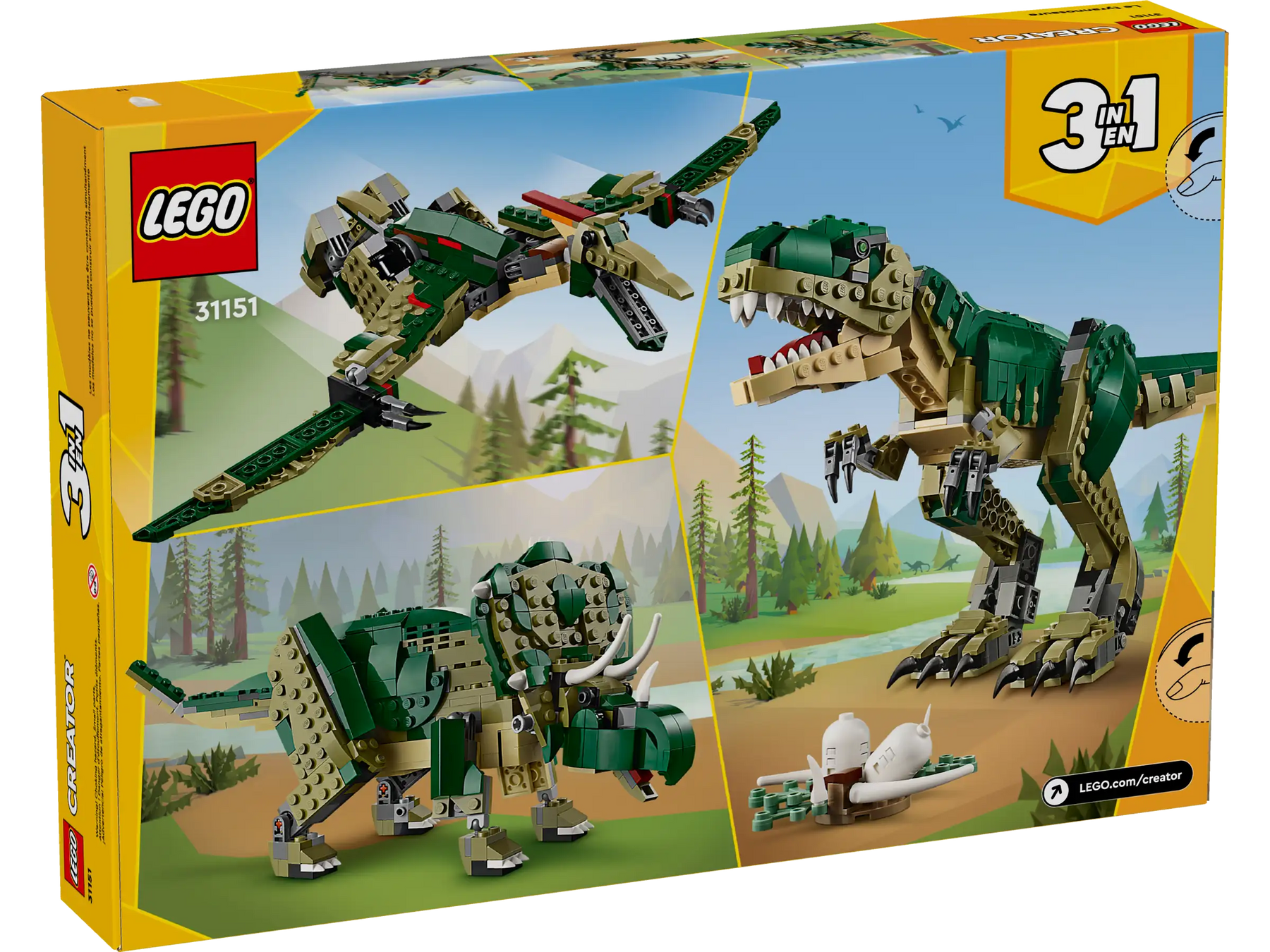 LEGO Creator 3 in 1 31151 T. rex