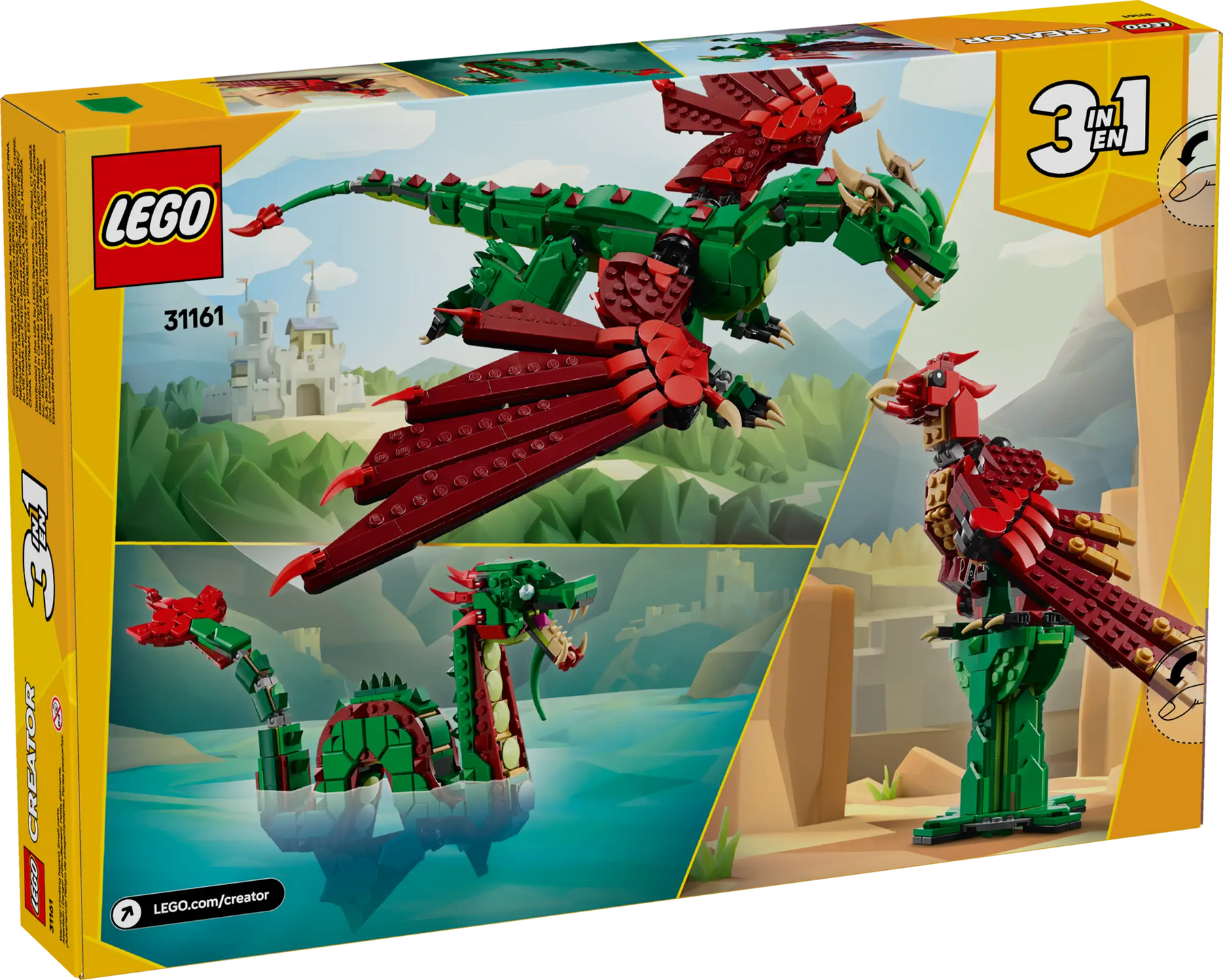 LEGO Creator 31161 Keskiaikainen Lohikäärme