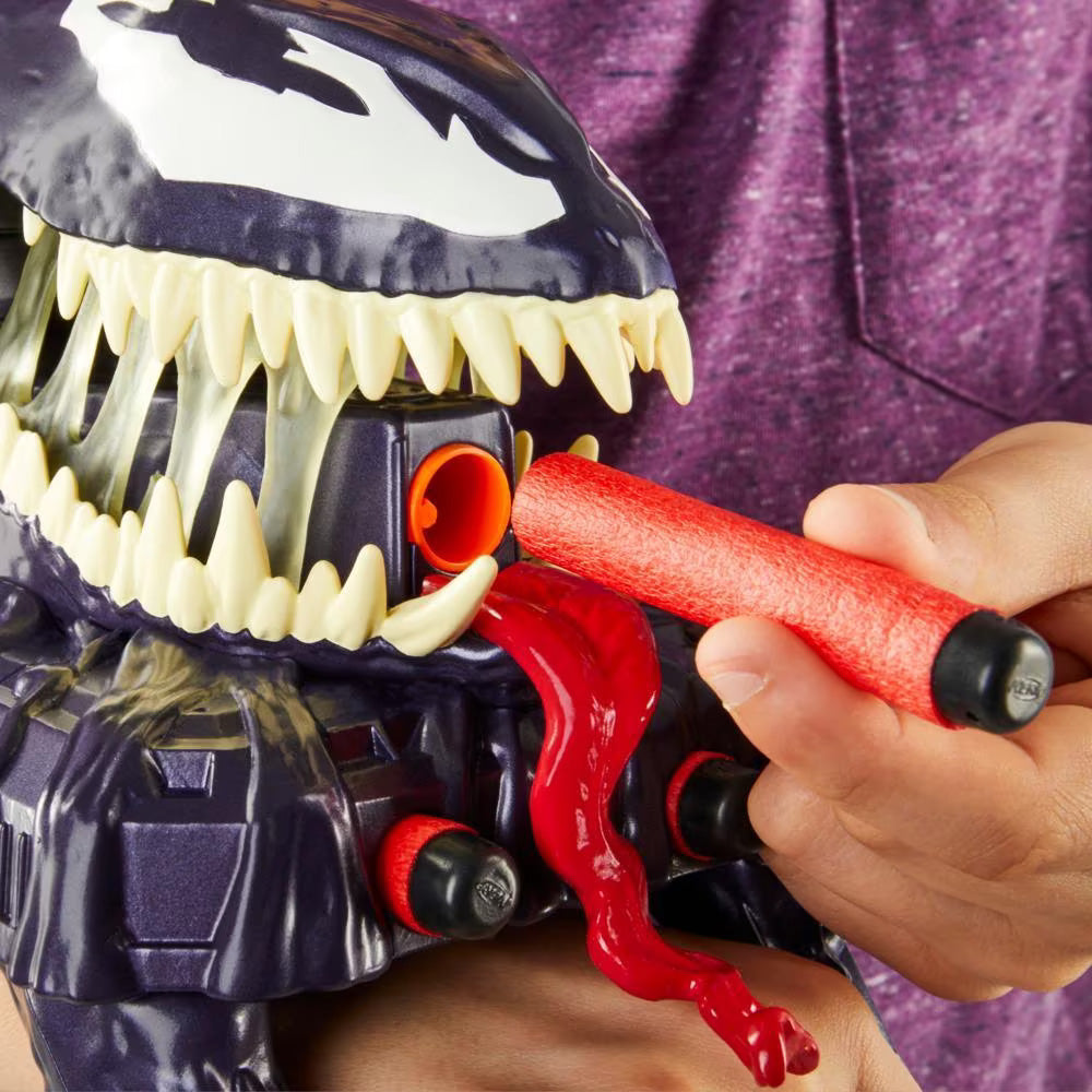 Nerf Blaster Spiderman Venom Versus Vaahtoammusase