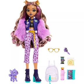 Monster High Clawdeen Wolf ja Tarvikkeita