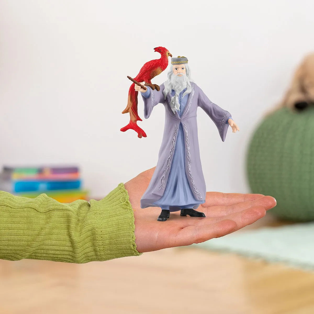 Schleich 42637 Wizarding World Of Harry Potter Dumbledore ja Fawkes 11,5cm