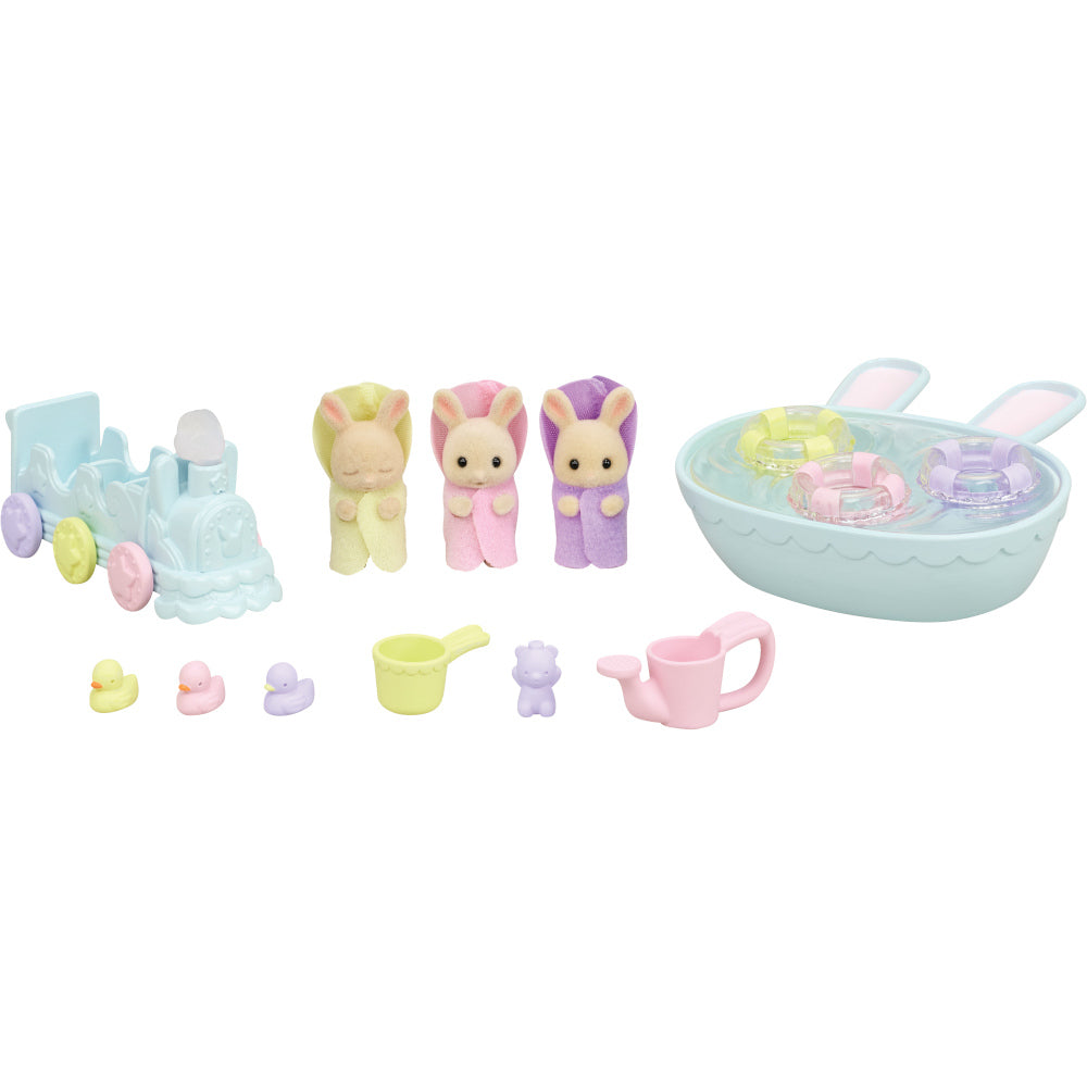 Sylvanian Families 5707 Kolmosten Kylpysetti