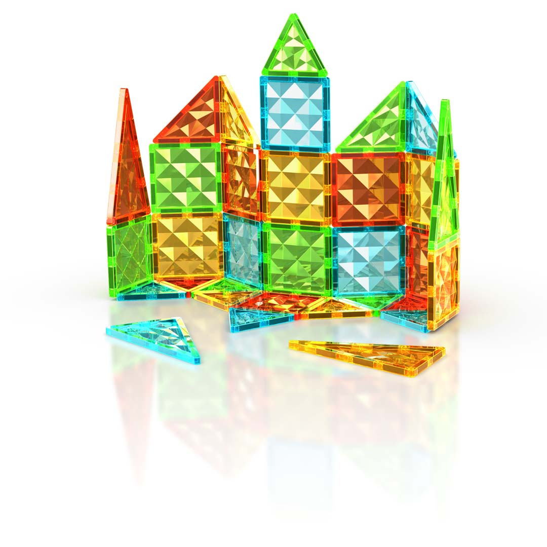 Geomag Magnetic Tiles 3D Rakennussarja 32 Osaa