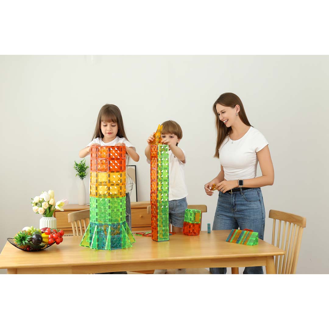 Geomag Magnetic Tiles 3D Rakennussarja 32 Osaa